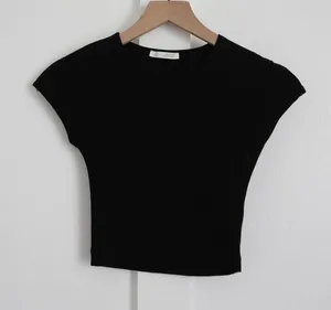 Zara Black Short Sleeve Tee thumbnail 1