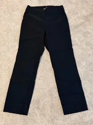 New York & Co. Black Capri Work Pants thumbnail 1