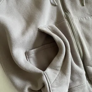 Abercrombie Purple Zip Hoodie thumbnail 4