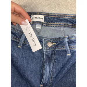 the drop kori jeans wide leg nwt‎ raw hem fray 26 thumbnail 3