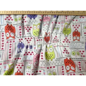 Dickies Womens Owl Print Scrub Top White Multicolor V-Neck Short Sleeve XL thumbnail 5