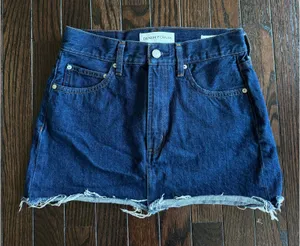 Aritzia denim forum mini skirt thumbnail 1