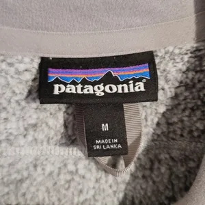 Patagonia Better Sweater 25886 Fleece Vest Embroidered Logo Gray Medium thumbnail 3