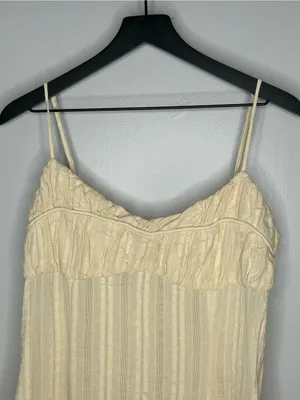 Peppermayo Jacinda Cream Drop Waist Maxi Dress Size 2X thumbnail 6