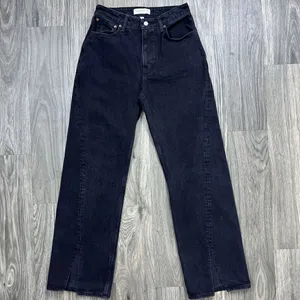 Abercrombie 90s Relaxed Fit High Rise Jeans Black Size 28 / 6 Curve Love thumbnail 3