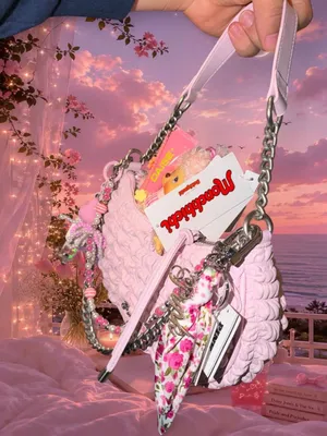 Victoria's Secret PINK X Monchhichi Purse thumbnail 5