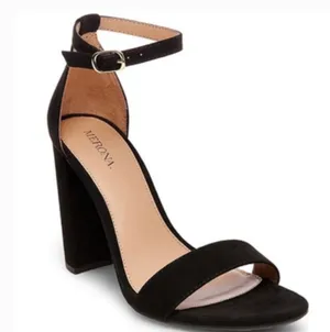 Black Open Toe Heels thumbnail 2