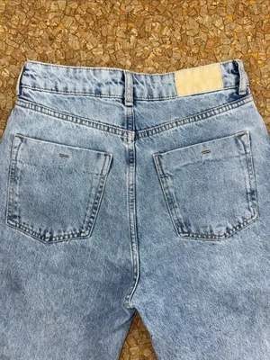 Zara Light Blue Distressed Boyfriend Jeans thumbnail 4
