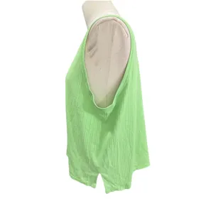Lululemon Train to Be Tank Top Scream Green Light Relaxed Fit Mesh Size 10⁠ thumbnail 5