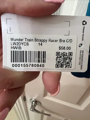 Wunder Train Strappy Racer Bra C/D thumbnail 4