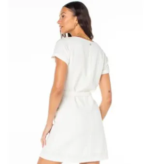 Roxy Women's Kona Mini Dress in Snow White size M NWT thumbnail 3