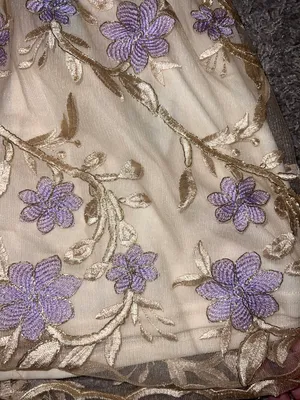 Lucy in the Sky Purple Embroidered Dress thumbnail 4