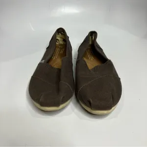Gray classic Tom’s flats size women’s‎ 8 thumbnail 2