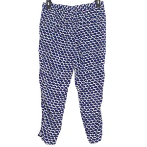 Anthropologie Pants Pull On Boho Coastal Resort Preppy Nautical Blue Size Medium thumbnail 6