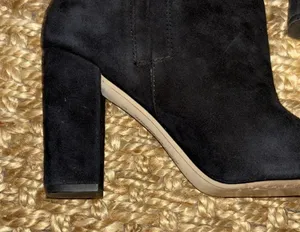 Sam Edeleman Caprice Black Suede Boots thumbnail 7