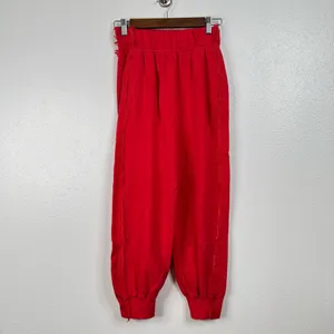 Free People Movement Where The Wind Blows Joggers‎ Red Size Xsmall thumbnail 3