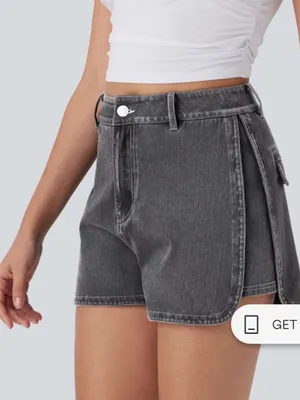 Women’s Halara Flex high waisted curved denim thumbnail 1