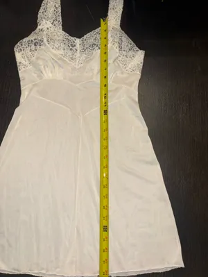 Carter's Lace Trim Slip Dress Romantic Y2K Lingerie Style thumbnail 5