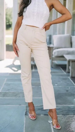 These Three Boutique Leather Pants thumbnail 2