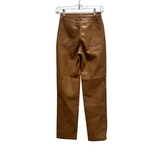 Aritzia Wilfred Melina Faux Leather Pants Camel 00 Minimalist‎ Capsule Fall thumbnail 2