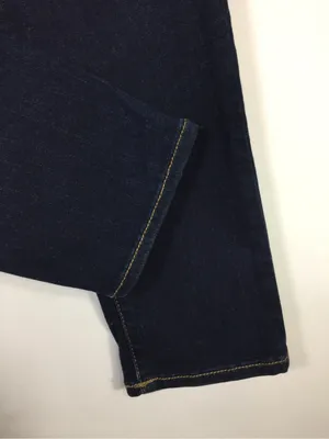 American Eagle Hi-Rise Skinny Dark Wash Super Stretch Size 4 x-short thumbnail 7
