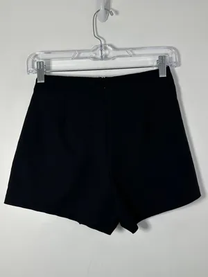 Superdown Revolve Women's XS Aaleyah Two Tone Wrap Skort Black/White Preppy Boho thumbnail 3