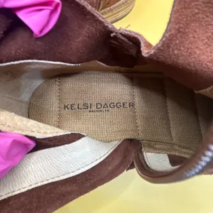 Kelsi Dagger Brooklyn Ego Ankle Boots Women’s 8.5 Brown Suede Zip Boho Western thumbnail 7