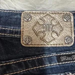 Miss Me Diamond Peace Lover Boot cut JEANS 27 Signature Boot Miss Me thumbnail 9