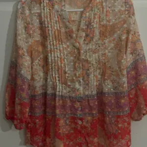 Anthropologie Figuero & Flowers Blouse size‎ smallll thumbnail 1