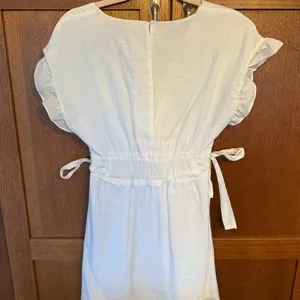 Zara White Mini Dress Size Xs thumbnail 3
