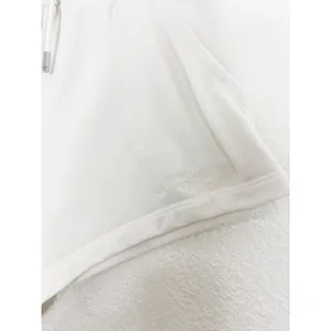 For Love & Lemons Cream Sweat Shorts Size Medium Embroidery Comfort Loungewear thumbnail 9