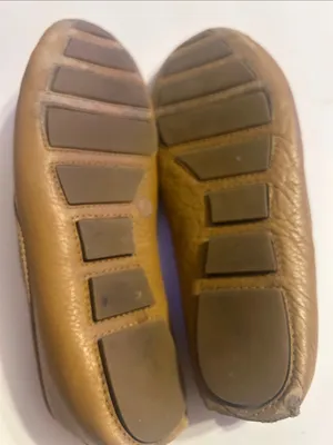 Tory Burch Tan Leather Tassel Loafers thumbnail 5