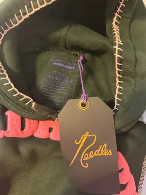 Needles x Madhappy Patchwork Logo Hoodie NWT Size S thumbnail 2