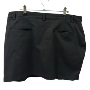 Aur Golf Black Skirt Shorts 4 Pocket Skort Zip Side Above the Knee Womens 10 thumbnail 9