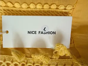 & Other Stories Yellow Lace-Trim Cold-Shoulder Maxi Dress thumbnail 2