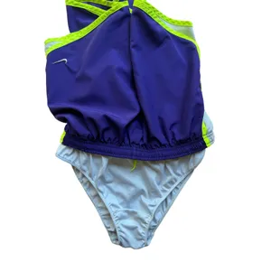 Nike Dri-FIT Tempo Running Shorts Purple Volt White Women's Medium thumbnail 8