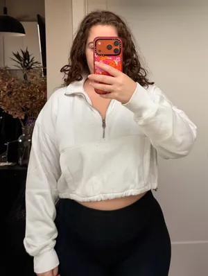 Abercrombie Cropped Quarter-Zip thumbnail 2