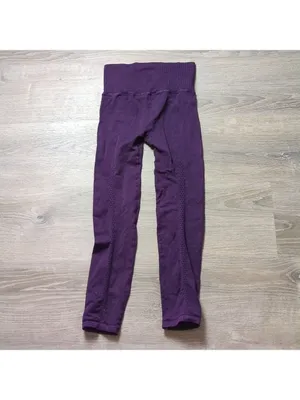 Free People Purple Cropped Leggings Size XS/Small? thumbnail 5