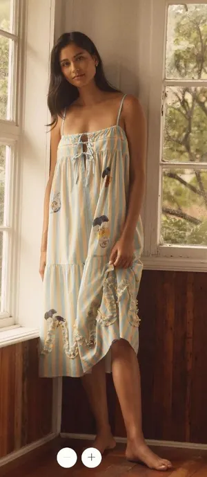 Anthropologie Nay Bellamy x LyreBird Midi Nap Dress thumbnail 1
