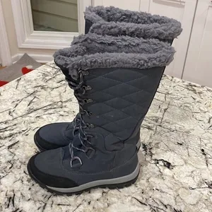 Bearpaw Women's Isabella‎ Snow winter Boots- size 6. Grey thumbnail 3