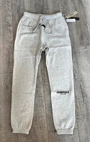 Fear of God Essentials Medium new Light oat Cuffed sweatpants New thumbnail 1
