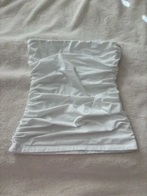 Abercrombie Strapless Top White thumbnail 2