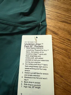 Lululemon BRAND NEW SOLD OUT leggings thumbnail 2