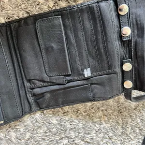 G.H.‎ Bass & Company Black Leather Wallet Crossbody Purse thumbnail 8