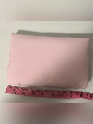 Dior Pale Pink CD Logo Pouch with Silver Emblem thumbnail 5