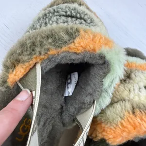 Ugg Fluff Yeah Slide Cali Collage Olive (camo) size 8 thumbnail 16