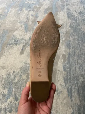 Isa Tapia Ganna Star Ballet Flats In Summer Sand Size 36 (6 US) thumbnail 13