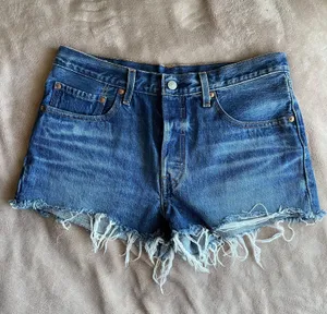 Levi's 501 Denim Cut Off Shorts thumbnail 1