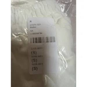 SIXTHREESEVEN / the‎ Sweatshort / Color Butter Pale Yellow Beige /Size S /NWT thumbnail 3