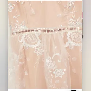 NWT Lulus Twirl‎ the Night Away White Embroidered Lace Mini Skater Dress LARGE thumbnail 6